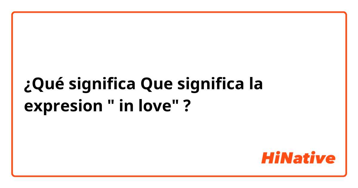 Que Significa Be With Love