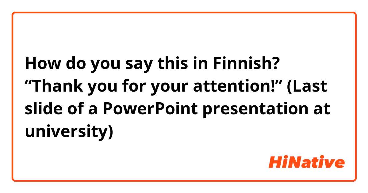 thank you for your attention powerpoint slide