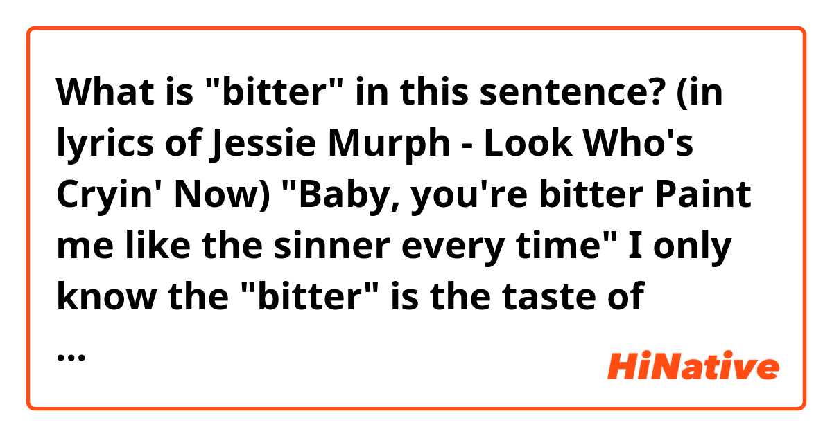 Jessie Murph – Look Who's Cryin' Now Lyrics