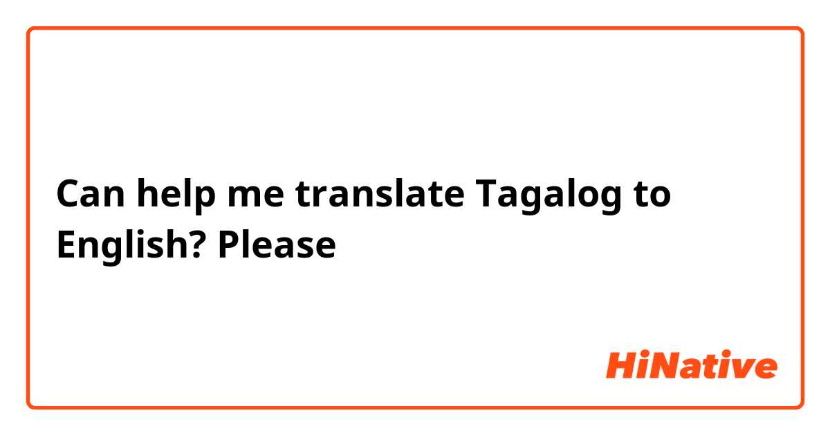 Tagalog english translate Tagalog Dictionary